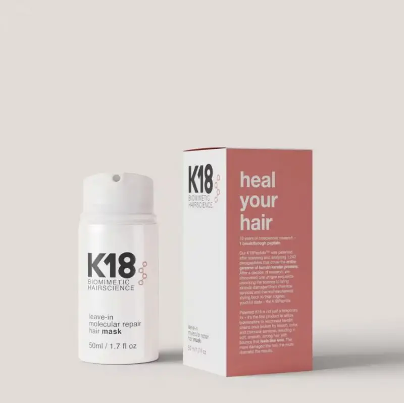 K18 Molecular Repair Hair-50 ml K 18 Leave-In Repair Hair Treatment to Repair Dry or Damaged Hair -50mL(1.7 fl oz)