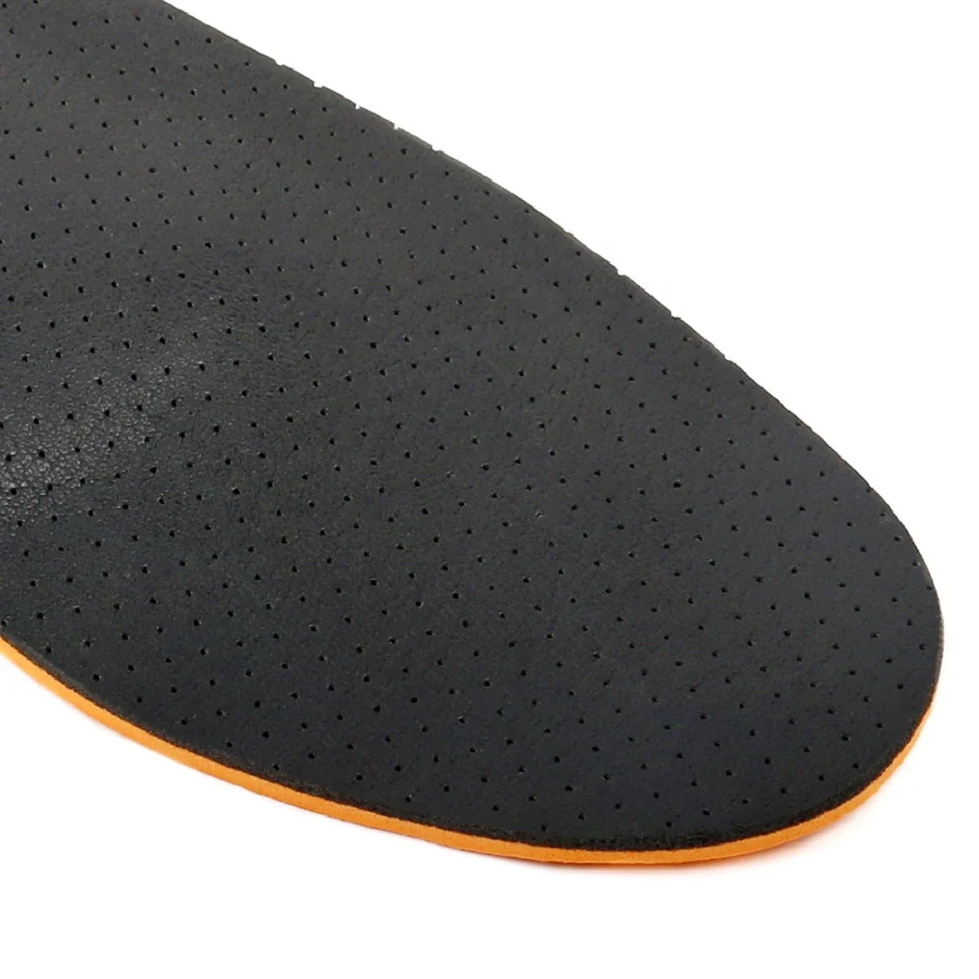 P21M Carbon fiber PU insole heat moldable flat feet orthopedic arch support custom insole orthotics