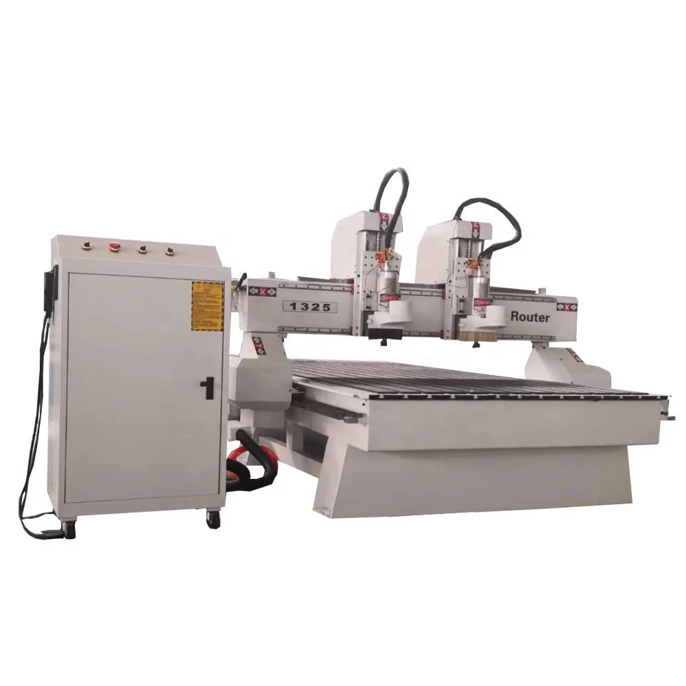 1325 Double Heads Two Spindles Wood CNC Router Wood Carving Machine Price
