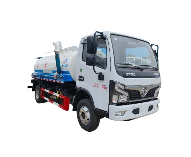 Новый дизельный насос Dongfeng 5-6 тонн ручной для сепптических насосов грузовик транспортировки навоза и фекалий продажи