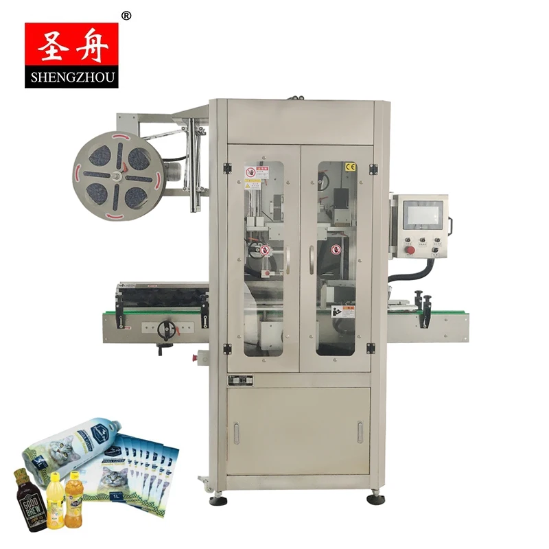 Automatic shrink sleeve label Applicator machine