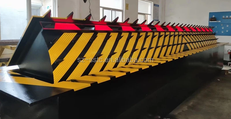 Anti-terrorist heavy duty full automatic car park galvanized traffic barriers/door blocker