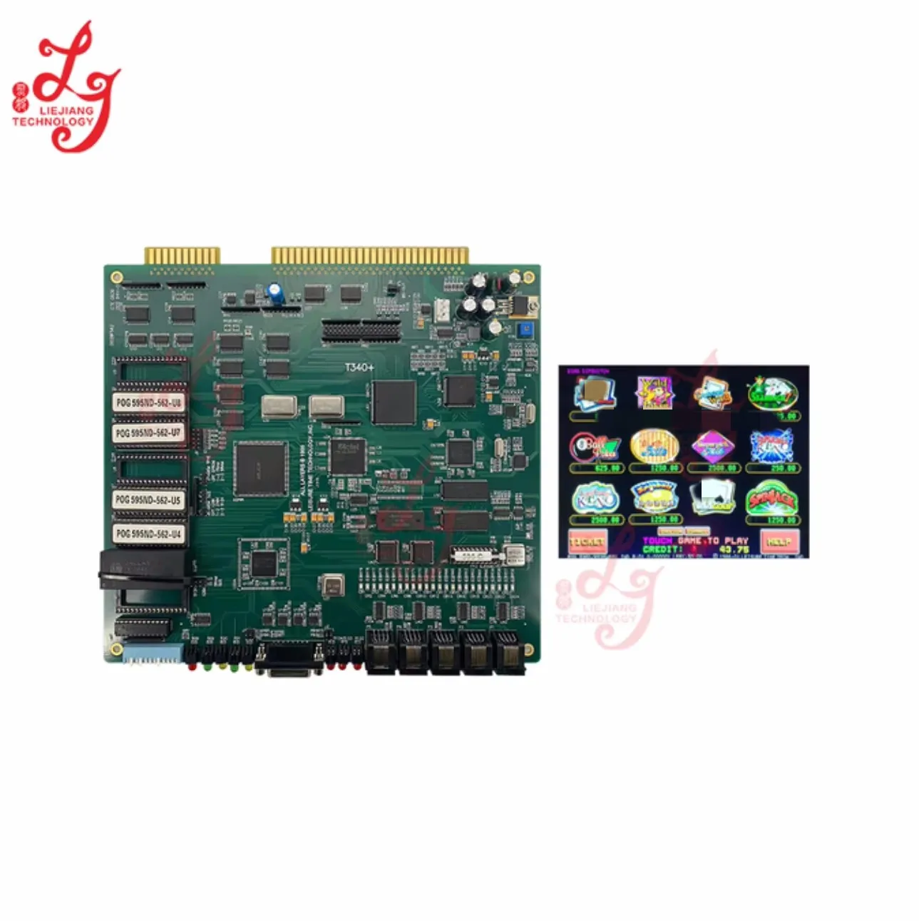 POG 595 горшок O Золотая игровая печатная плата для продажи