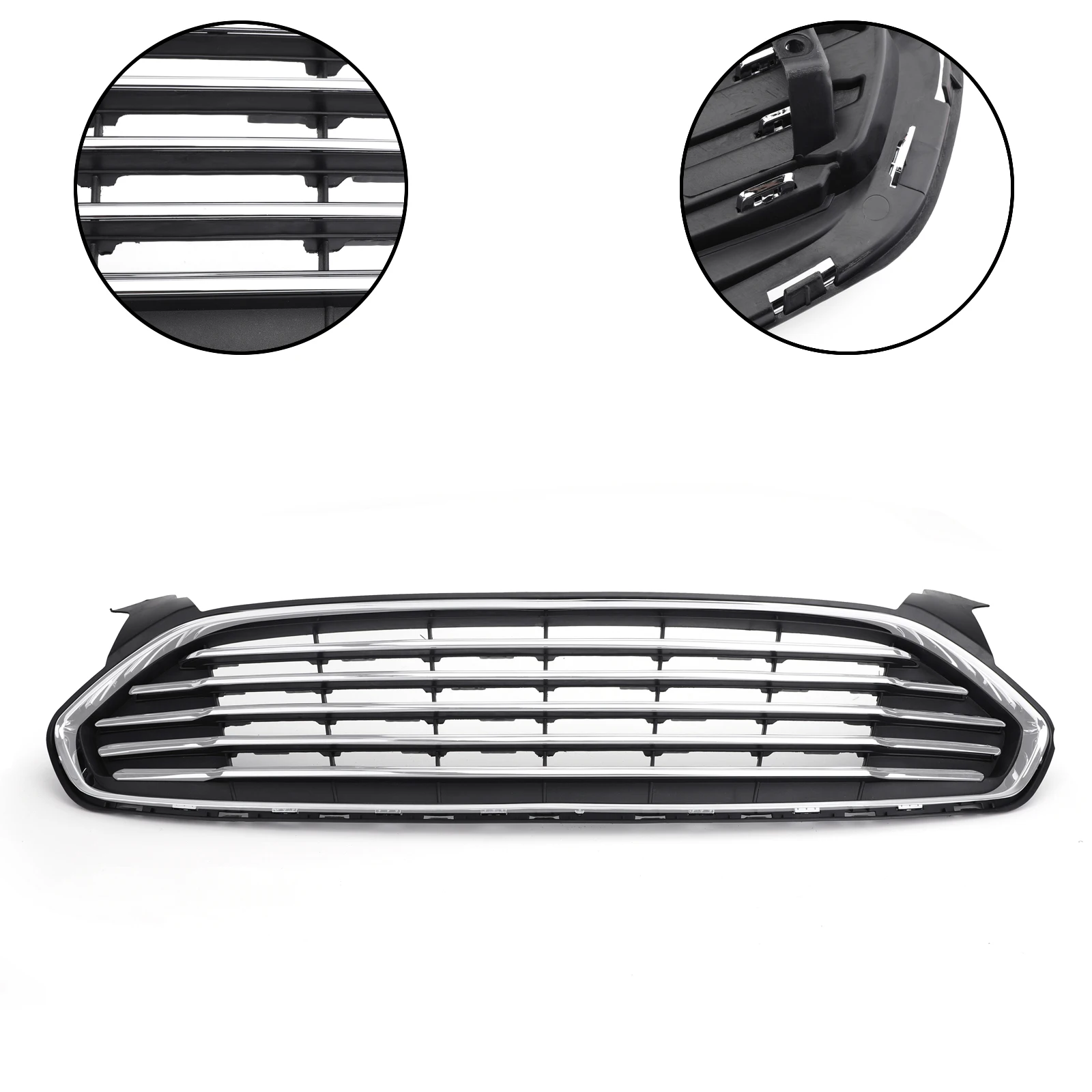 Areyourshop Original DS7Z8200BA ABS Front Grille for Ford Fusion 2013 2014 2015