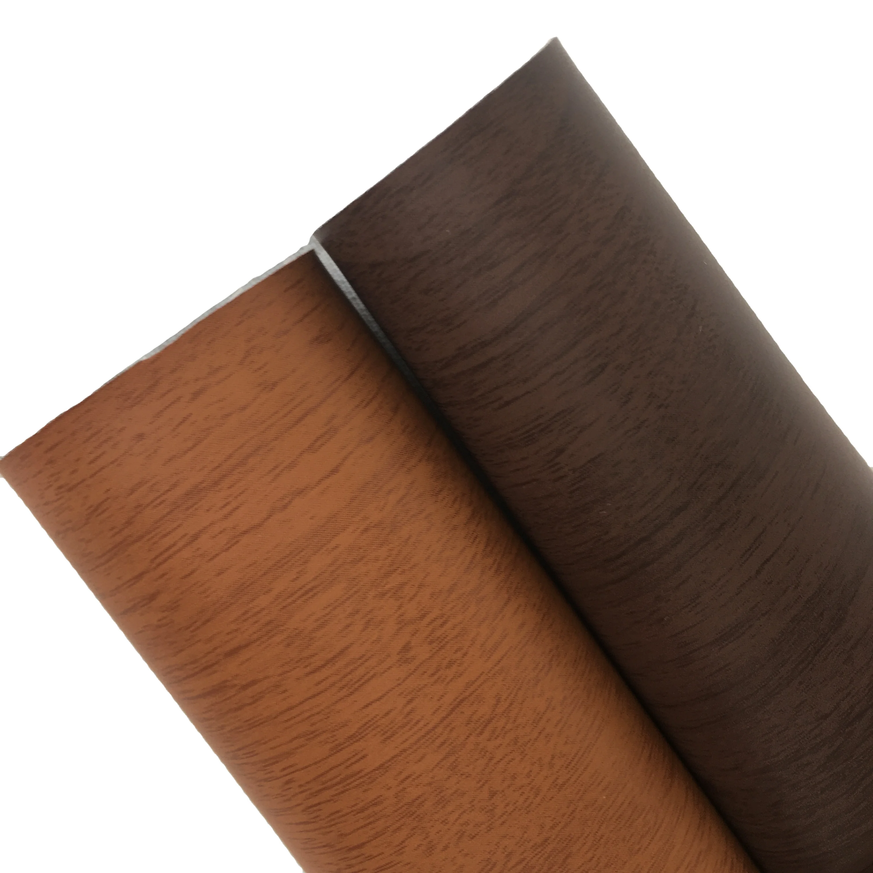 Wood grain PU leather printed PU leather furniture leather material for sofa