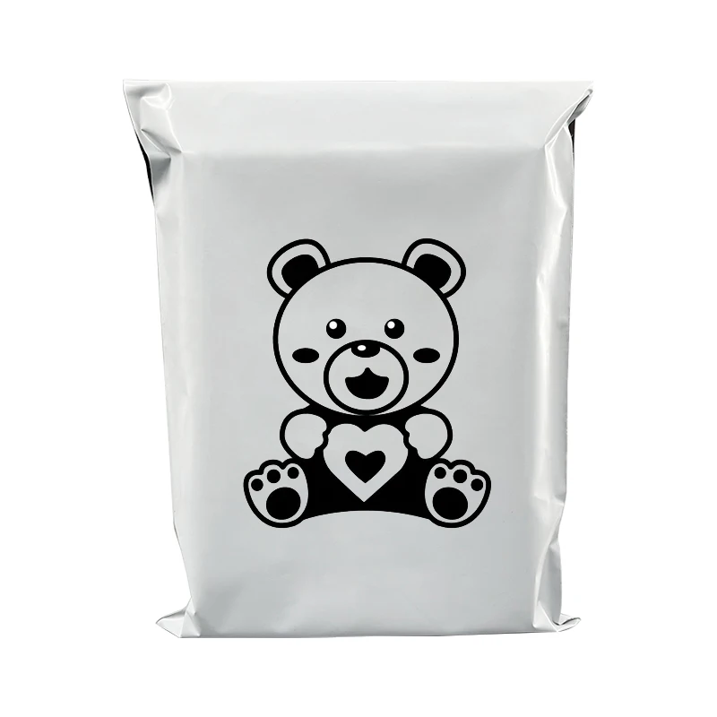 Custom DHL express Mail Eco Poly Mailer Courier Delivery Bag Plastic Mailing Envelops Parcel Shipping Bags For Small Business