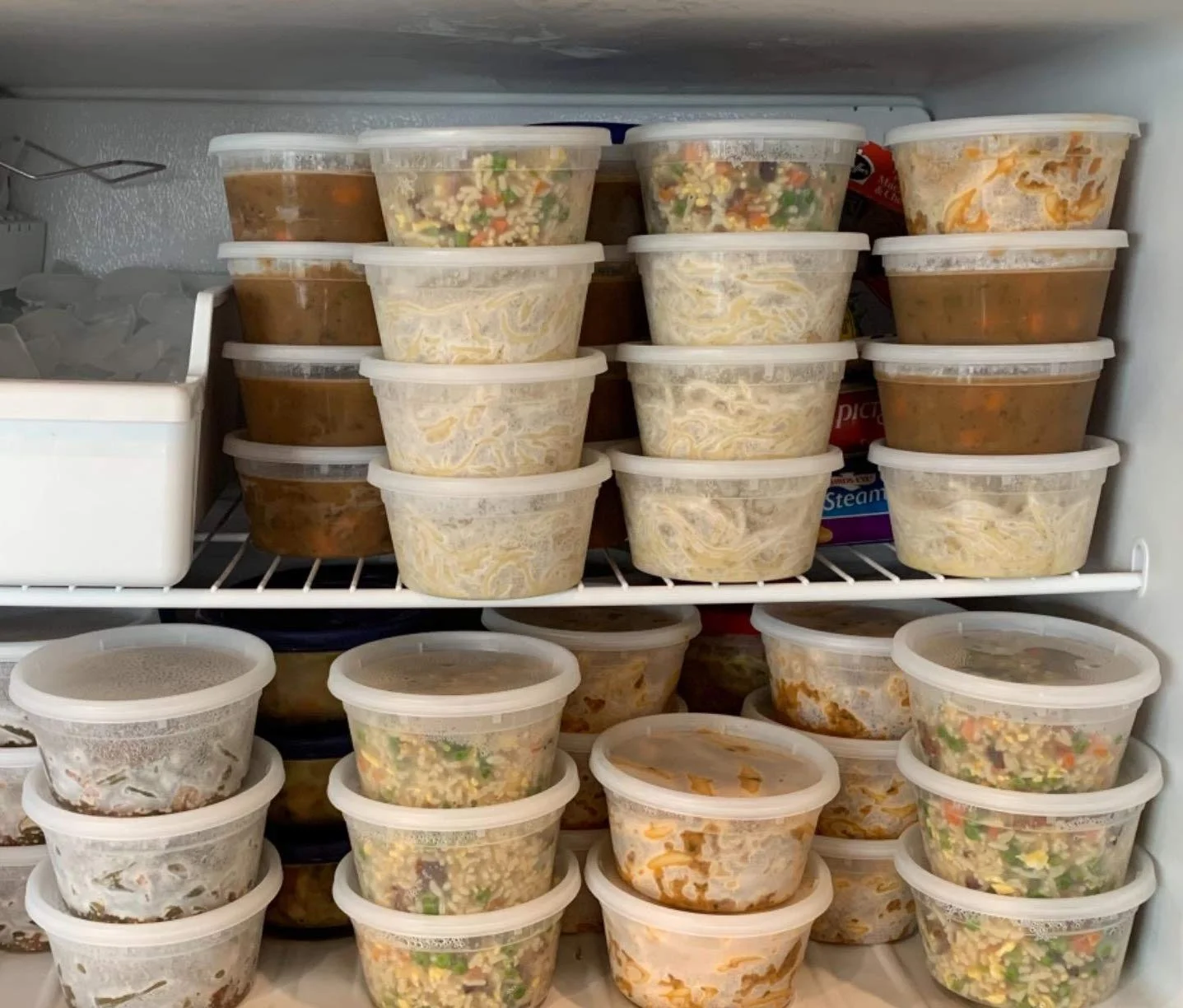 Food Storage Containers Freezer Deli Cups for Soup Plastic Deli Food Containers with Lids