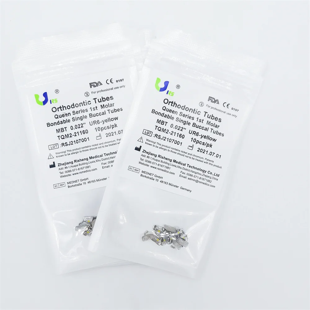 Orthodontic Single Bondable 1st Molar Buccal Tubes of RS MEDICO