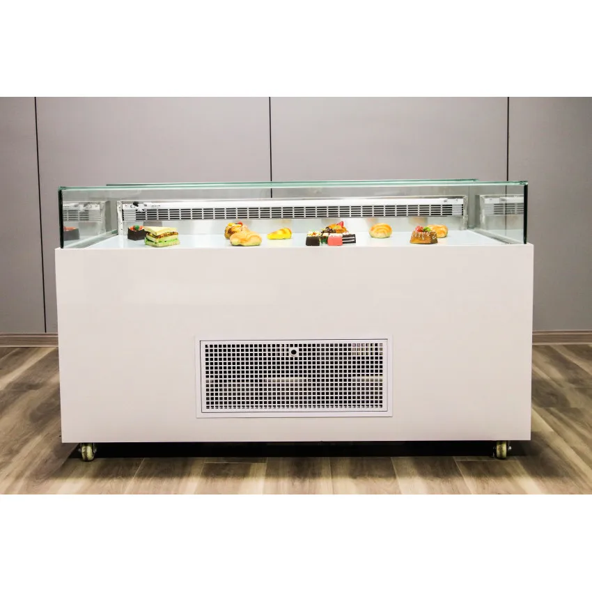 Good Quality Display sandwich Bakery Glasses Showcase Refrigeration Showcase Sandwich Cake Cabinet