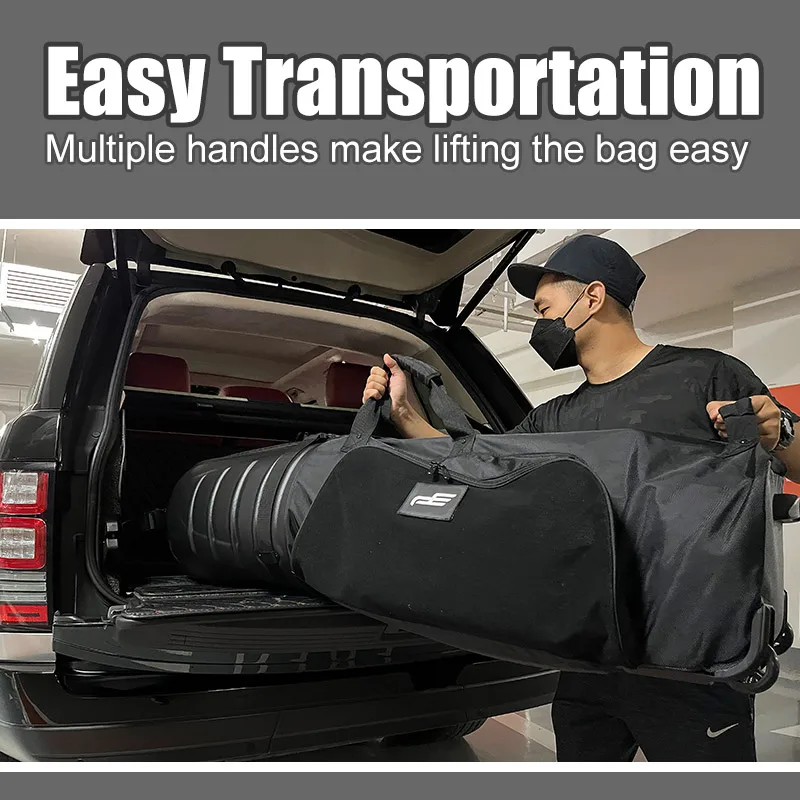 Golf Aviation Bag Cover New Hard Top shell Air Golf Standard Bag With Wheels Portable Folding Golf Travel Cover Bag