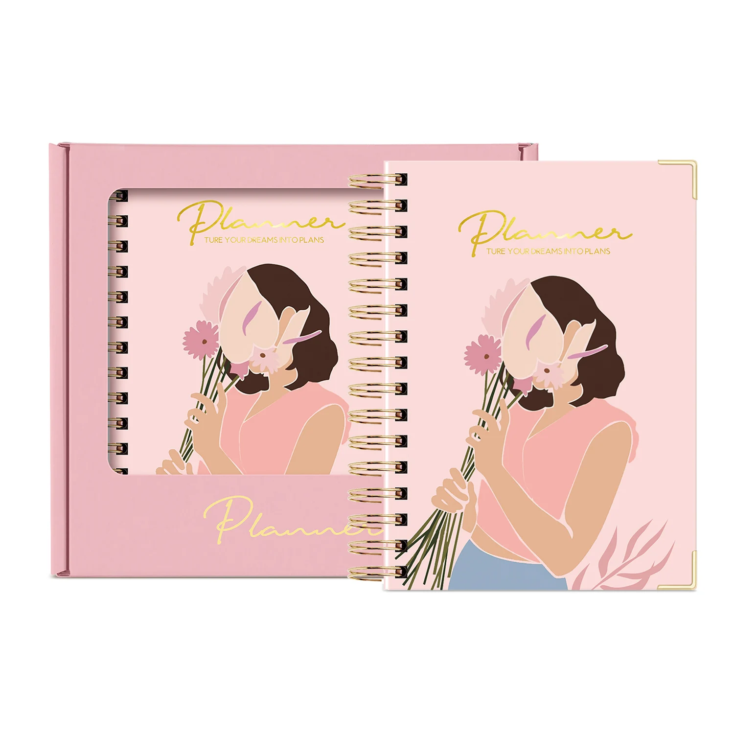 Personalized Custom School Supplies A5 Libretas Planner Journal Diary Hardcover Custom Paper Notebook