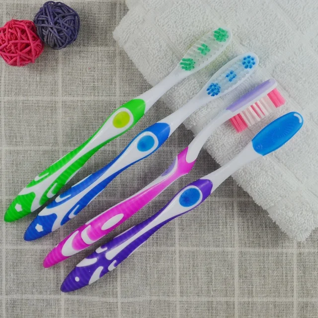 high quality cheap massage gum adult travel toothbrush