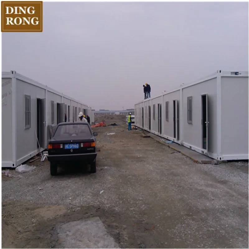 Prefabricated prefab portable mobile 20ft 40ft Kit Modular Complete Tiny shipping Container Containerized Home Hotel Room House