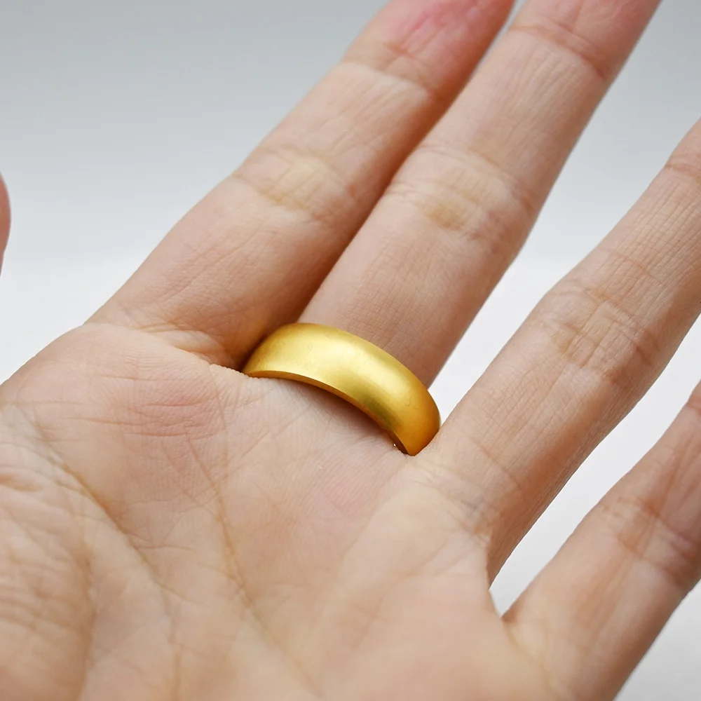 Factory wholesale love cubic zirconia moissanite diamond wedding rings 18k gold plated ring for ladies girls