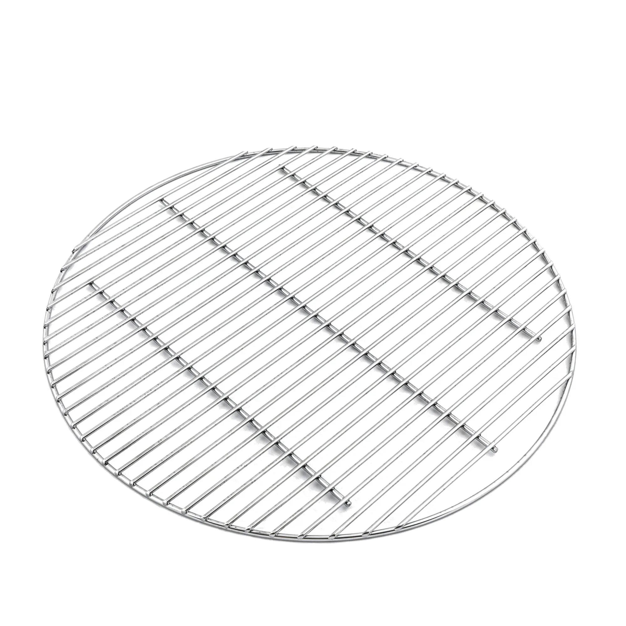 BBQ wire mesh grill grate easy to clean stainless steel grill grid 18inch round grill grid with great heat resistant performance