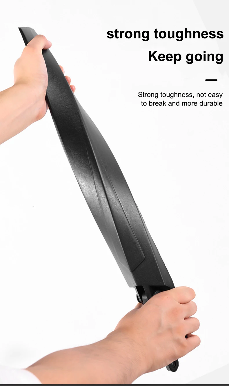 High Quality  Plastic Compatible Bicycle Mudguard Oem Metal Adjustable Road Bike  Fender Mudguard for Sale