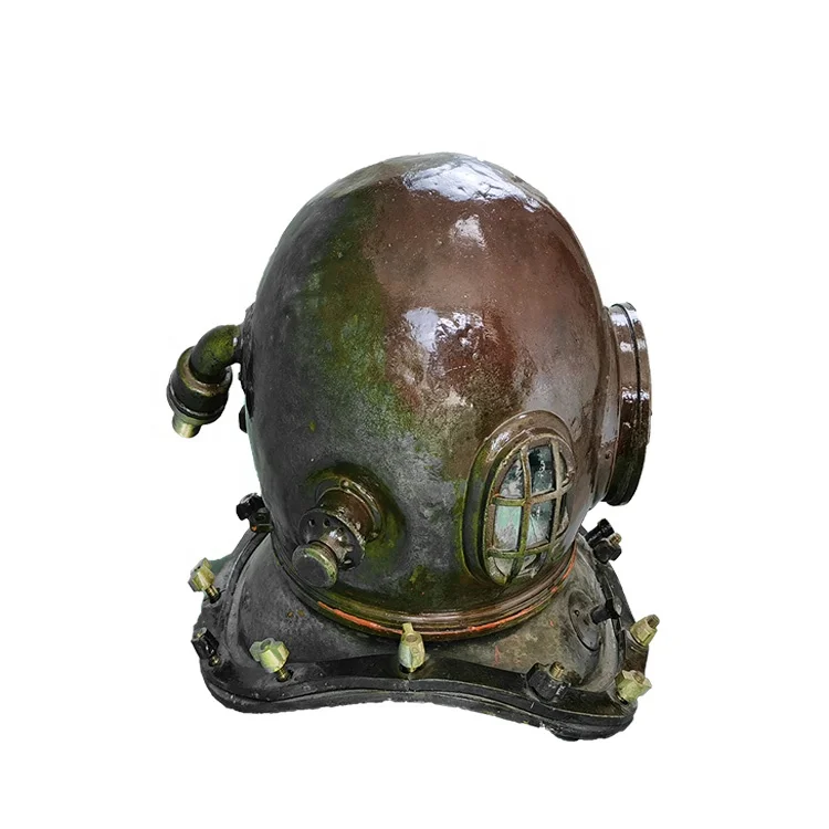 The Only One Vintage Antique Diving Helmet Brass diving helmet Crafts for Art