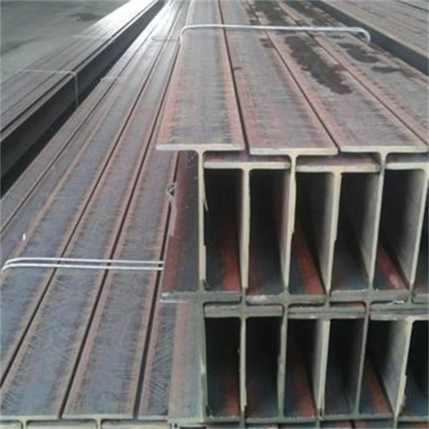Factory supply astm 40*4mm 50*4mm ss400 q235b q345b a36 carbon steel h-beam i-beam