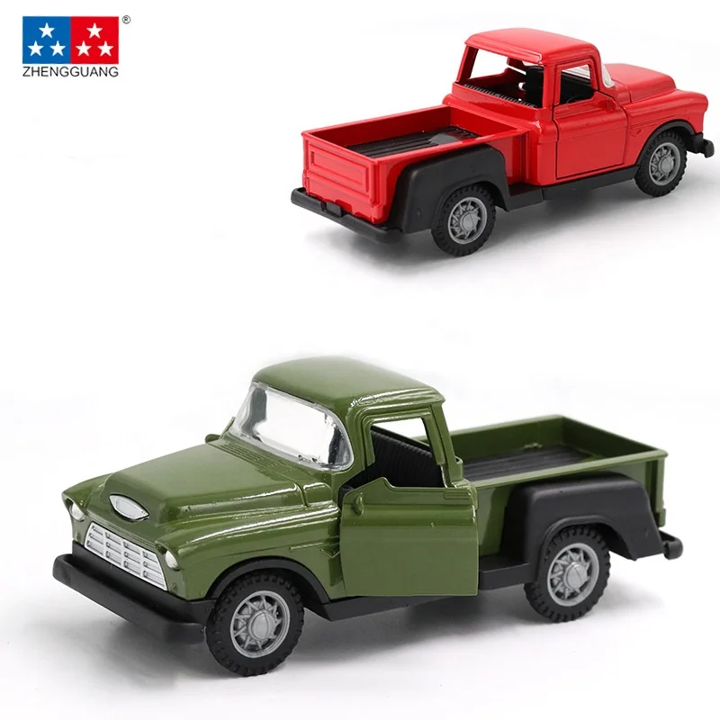 Zhengguang Toys Factory Classic Model Car 1:32 Pull Back Die Cast Vintage Car With Light And Sounds Toys For Kids