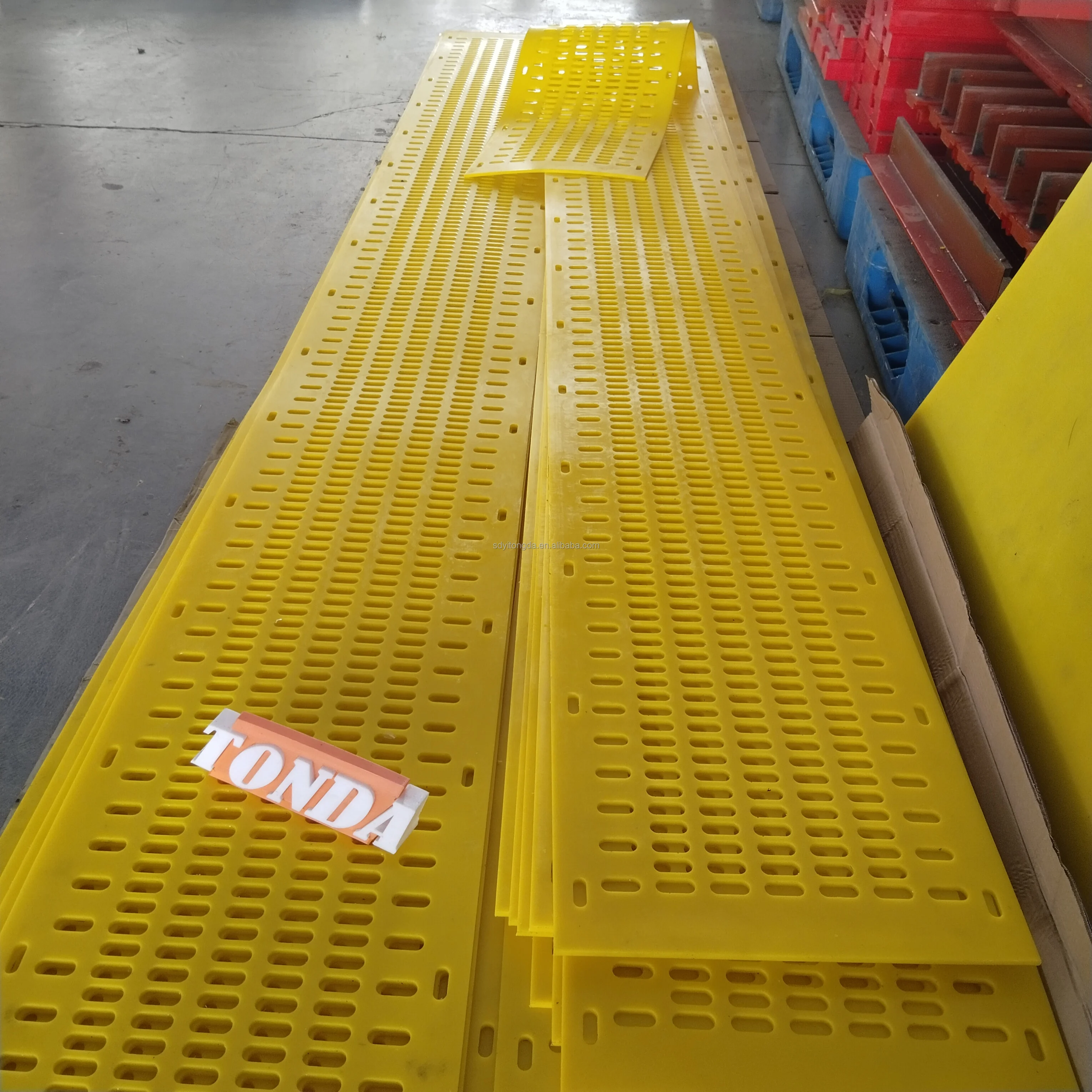 Суперэластичная полиуретановая сетка для обезвоживания экранных панелей, вибрационный экран, категория