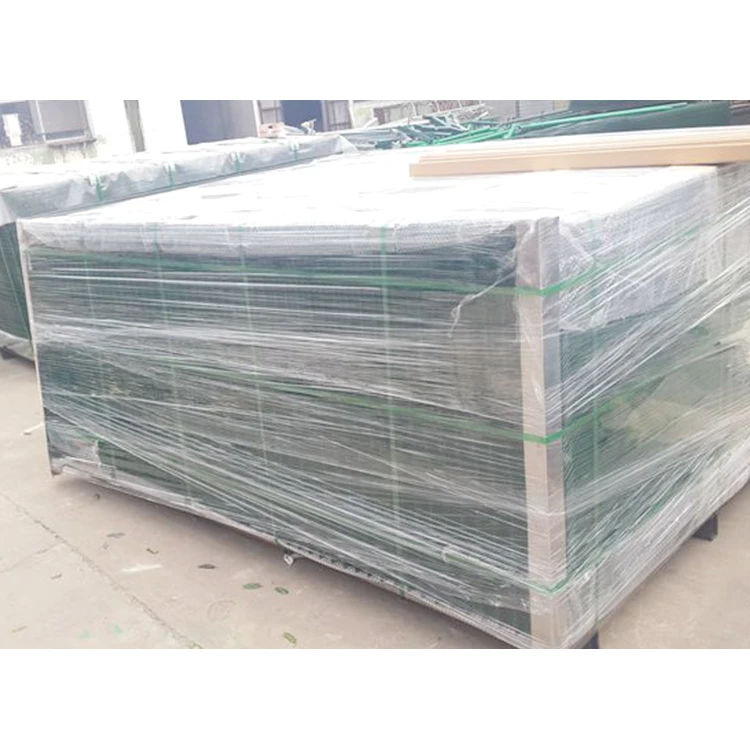 Easily assembled customized 2D fence Twin wire fence welded Wire Mesh 868/656 Powder Coated Privacy Double Wire Fencing