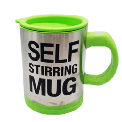 Self Stirring Mug Electric Auto Mixing Cup Magnetic Sublimation Stainless Steel Coffee Cup For Office