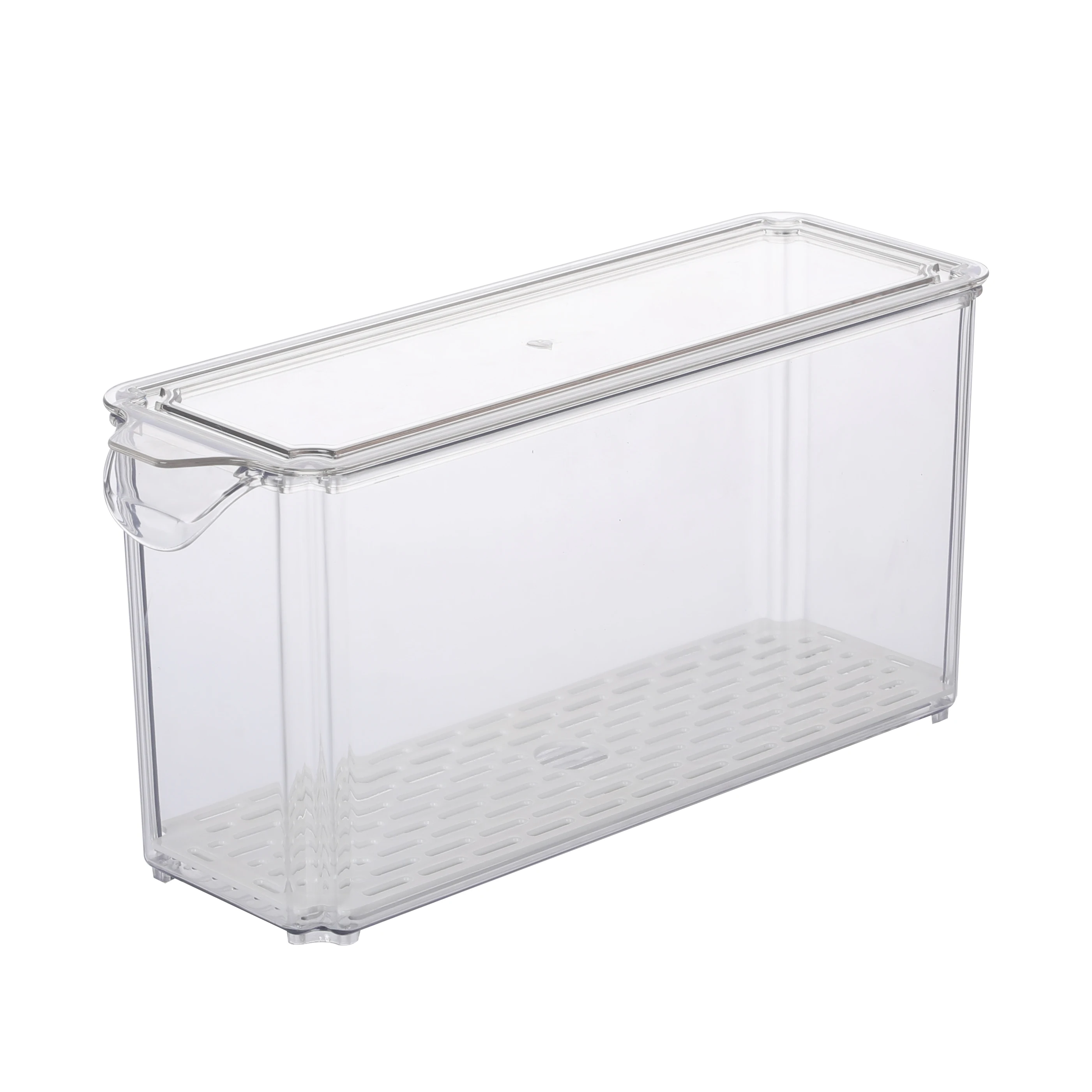 Kitchen Plastic Storage Box Crisper Storage Container Box Plastic Containers With Lids Food