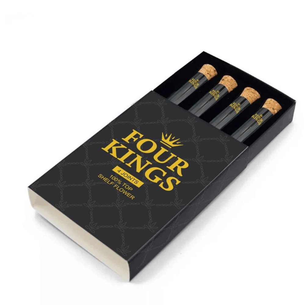 Предварительно скрученные бумаги для курения, предварительно рулонные конусы, стеклянные предварительно рулонные трубки