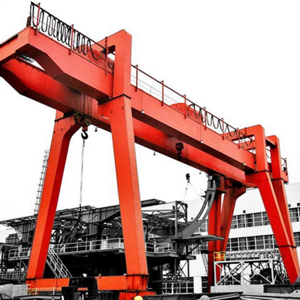 Latest Design Warehouse Speed Limit Switch Driving Double Boom Gantry Crane