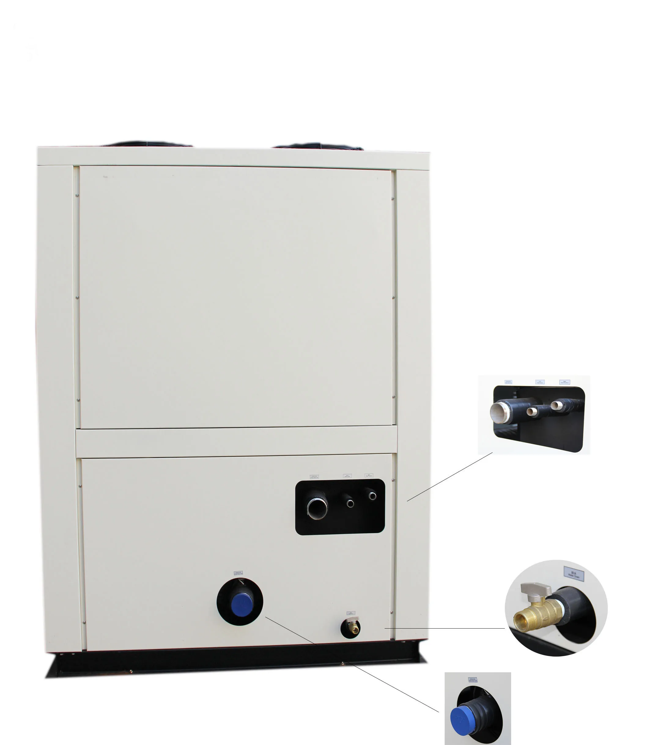 Air cooled water chiller, absorption chiller lithium bromide water, hailea aquarium water chiller