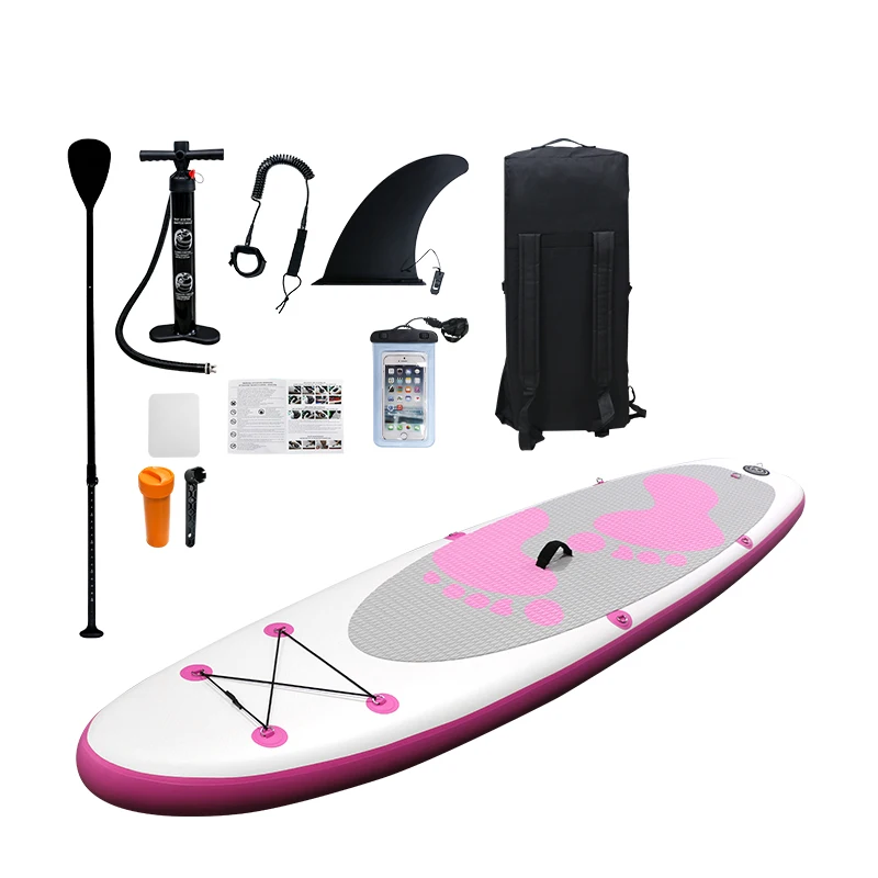 Wholesale inflatable Paddle Board Stand up Inflatable SUP board waterplay surfing Outdoor Dart Board paddle surf