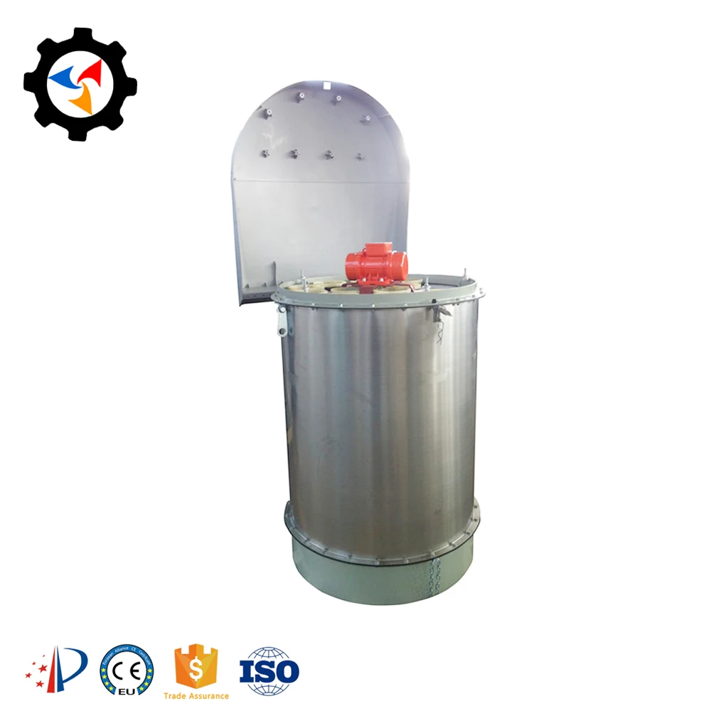 
Vibrating and air-jet portable mini dust collector with dust collecting hopper 