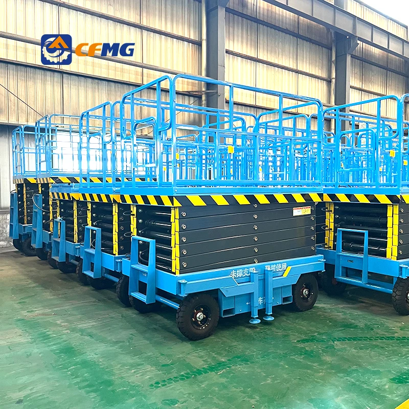 4-18m High-Quality Industrial Use 18m Mobile Scissor Aerial Working Platform with CE