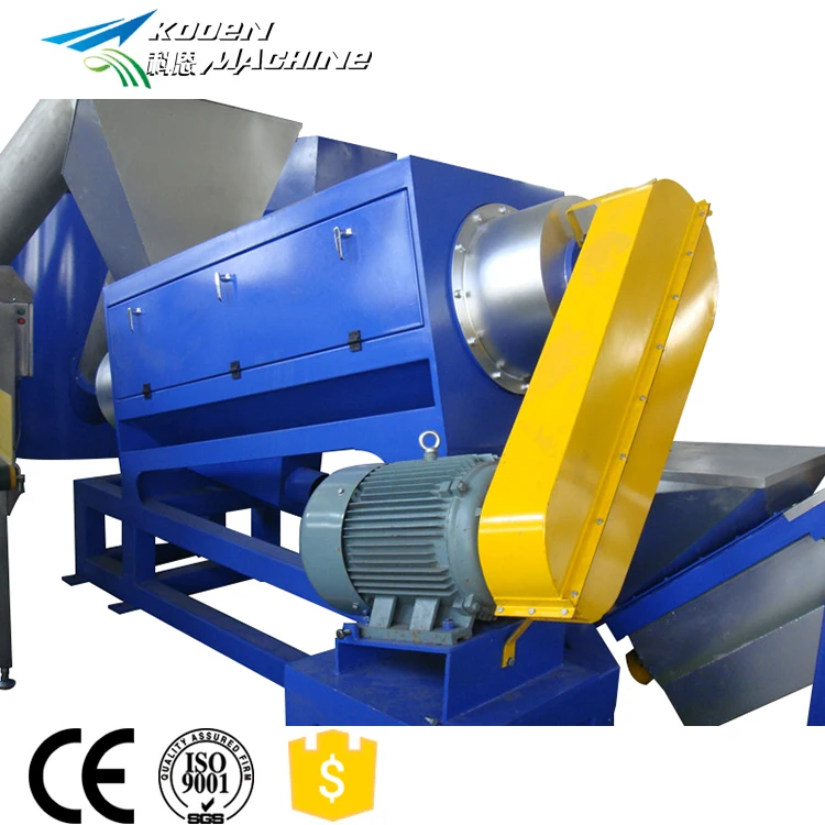 KOOEN World Famous Brand Waste Used PE PP Film PET Bottle Plastic Washing Line Recycling Machine Plant Production Line