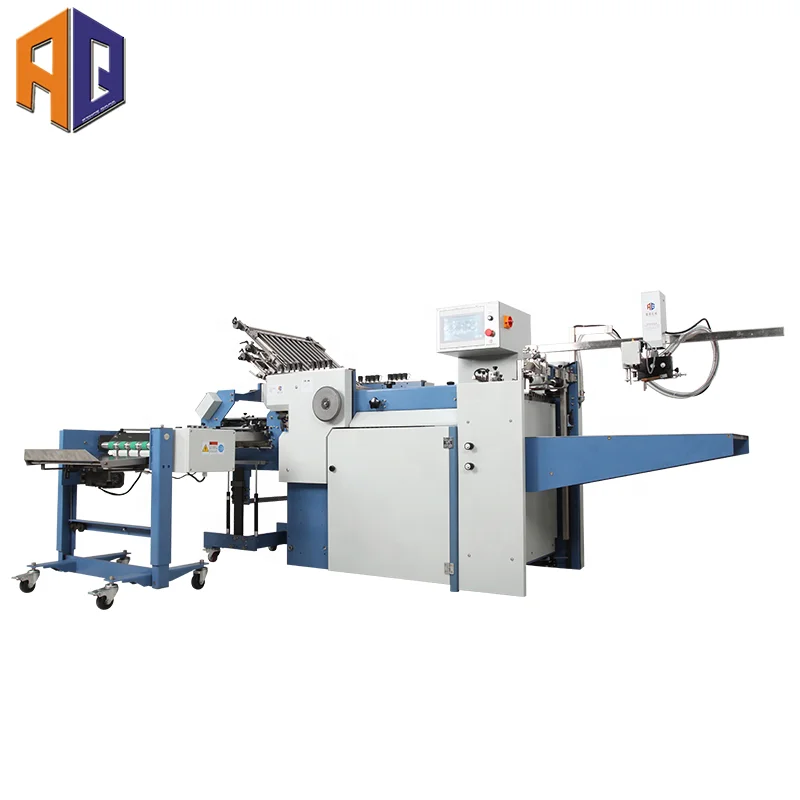 530TS Wholesale Factory Price 6fold paper folding machine spare parts manual folding machine with 1 cross fold