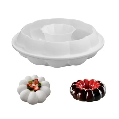 Customizable DIY Silicone Cake Moulding Equipment Halloween Pumpkin Silicone Cake Mould