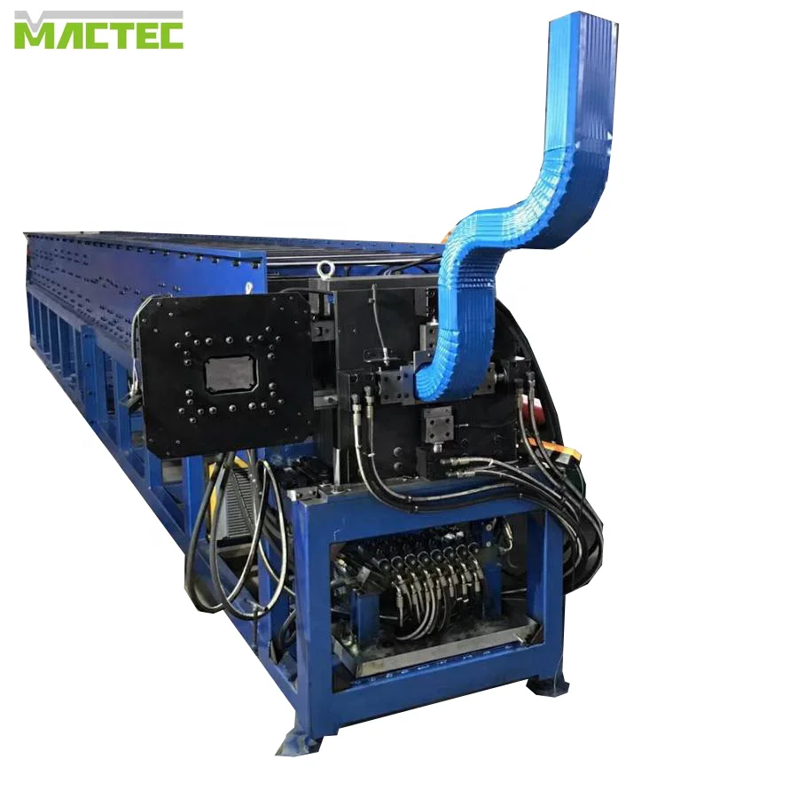 Economic and efficient Downspout Rain Gutter Downspout Water Pipe Elbow Roll Forming Machine