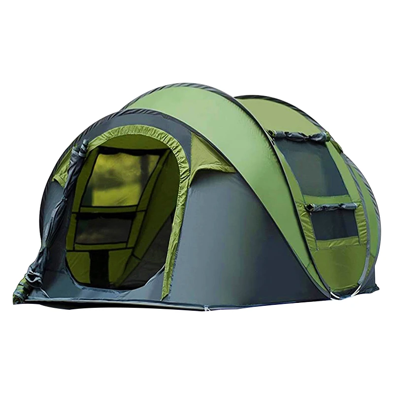 Outdooor 4 Person Instant Ultralight Pop Up Automatic Camping Tents Automatic 4 Person waterproof outdoor family