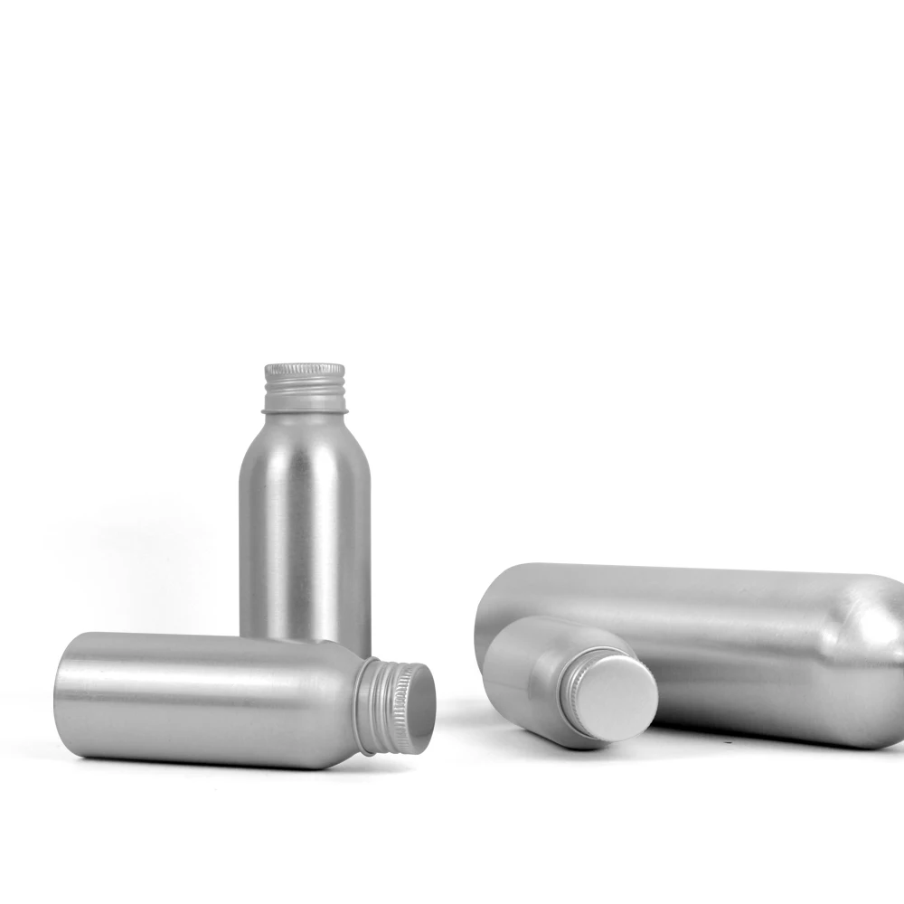 300ml 10oz custom logo cosmetic packaging empty metal aluminum shampoo lotion container spray bottle