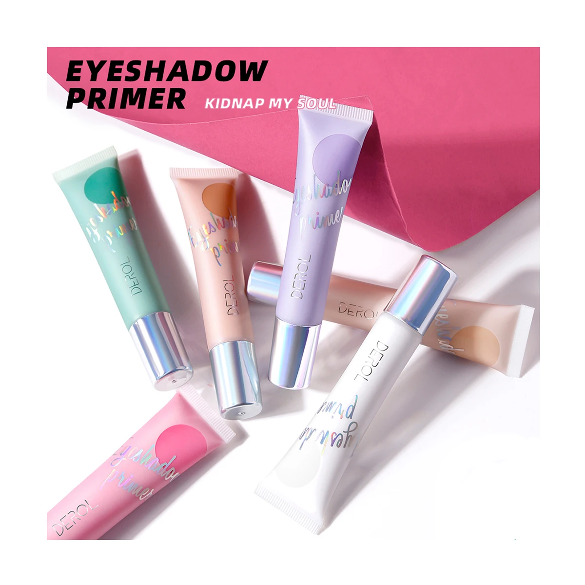 Лидер продаж, Новое поступление, 6 видов цветов матовые тени для век база хорошее качество plouise тени для век основа