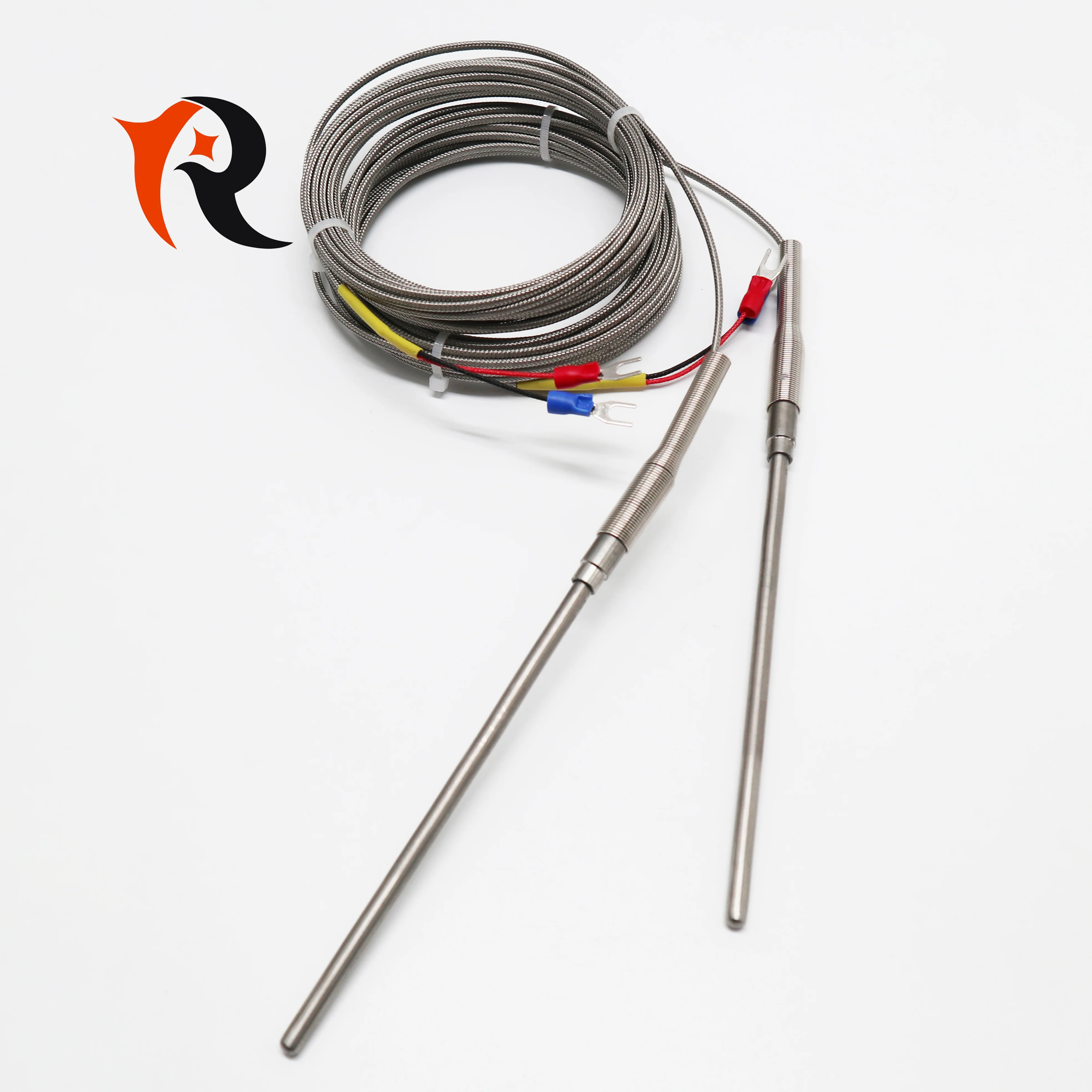 Customized thermocouple temperature sensor 5*150mm K type thermocouple