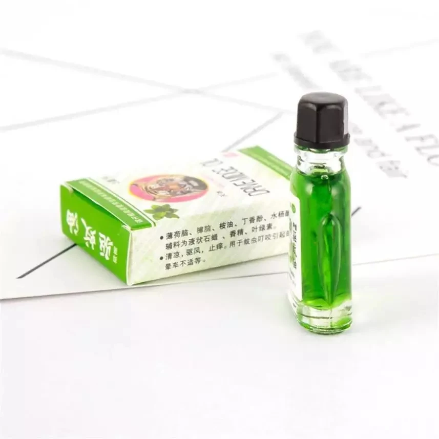 New Refreshing Oil For Headache Dizziness Medicated Oil Rheumatism Pain Abdominal Pain Fengyoujing Anti-itch Mosquito Balm