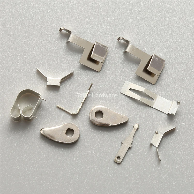 OEM Copper Silver Stainless Steel Spring Chrome Plating Contact Terminal Lugs