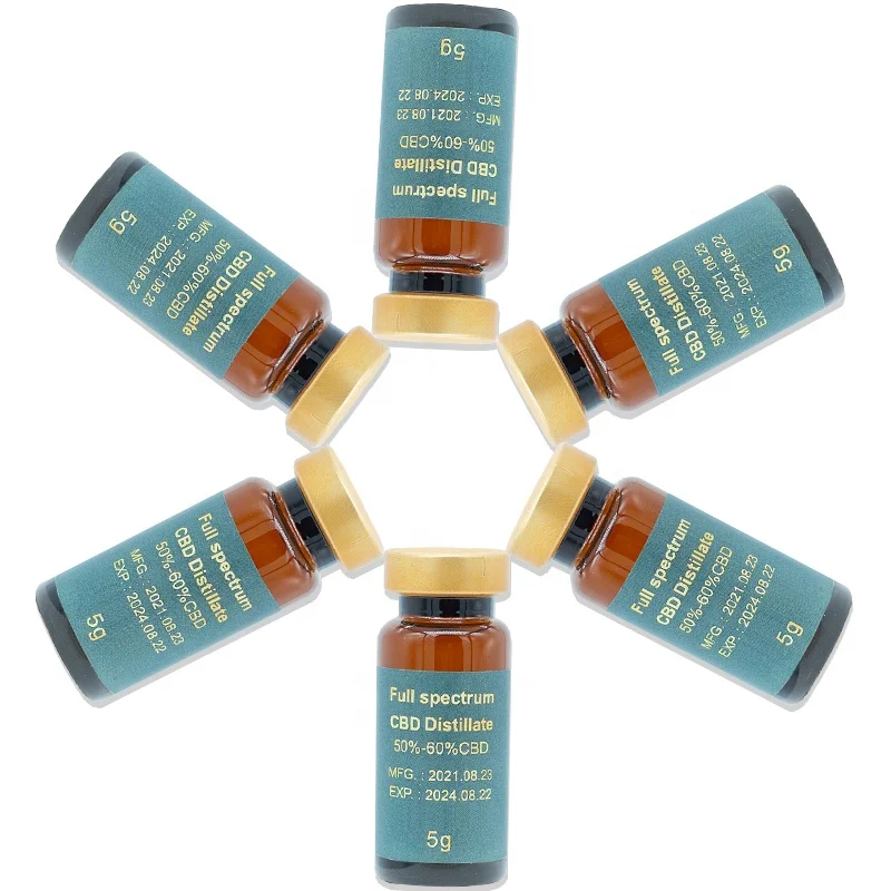 ISO Manufacturer Supply Bulk High Quality Pure Full Spectrum CBD Oil CBG CBN CBDV