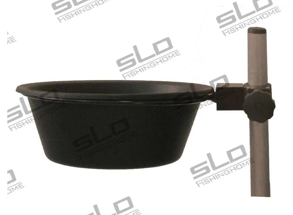 plastic bait bowl with holder for Fishing Seat Box for carp & match fishing