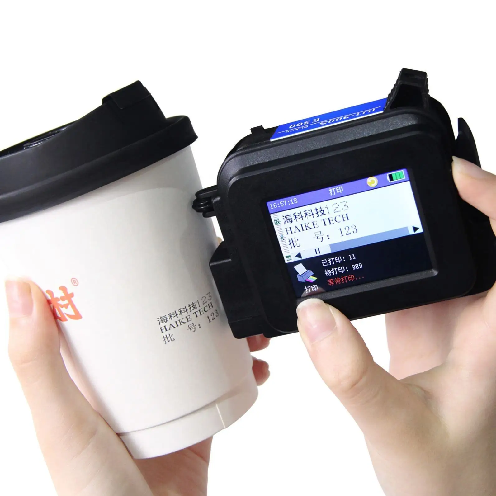 DMX Easy to Operate Small Printer Machine for Carton 12.7mm Handheld Encoder Printer Mini Inkjet Printers