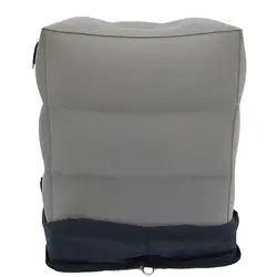 Adult Portable PVC flocking air inflatable travel car footrest for airplane