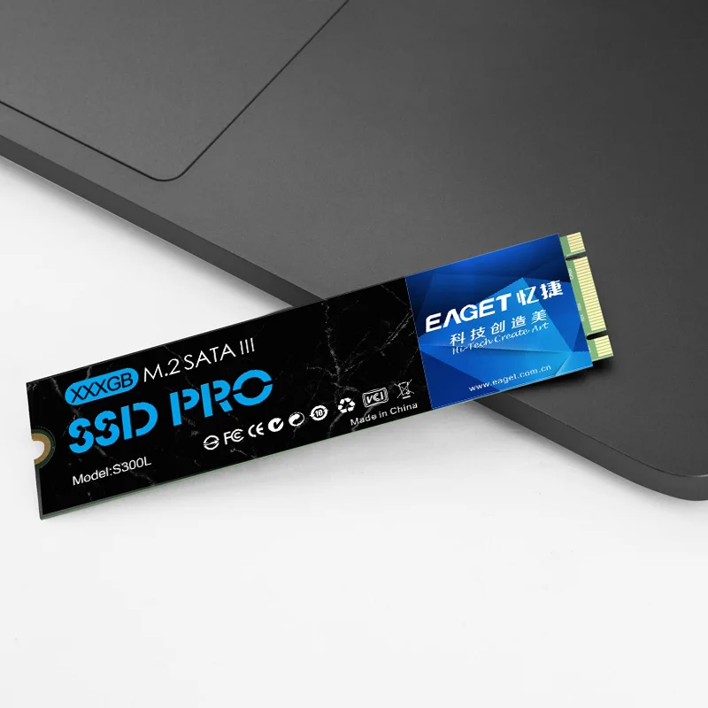 EAGET NGFF M2 SSD SATA  Disk 2280 Internal Solid State Drives Shockproof HDD for Ultrabook Laptop PC 128GB-1TB