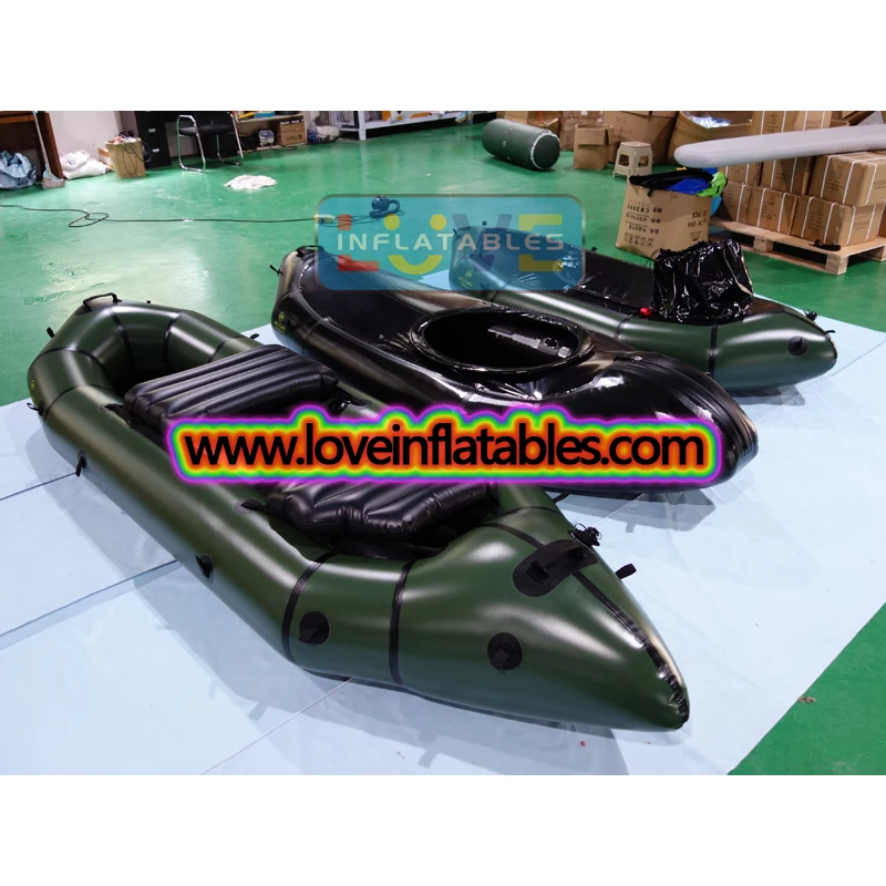 TPU  ultralight  fully featured packraft 2KG