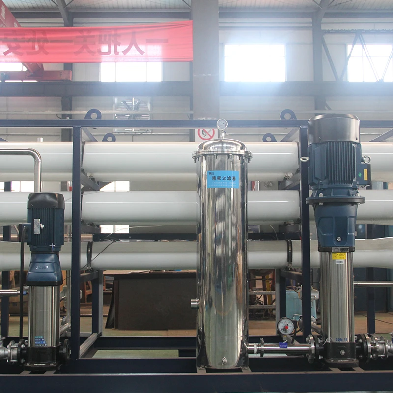 Highfine RO+EDI Purification Water System Support Customization China Water Treatment System Processing Reverse Osmosis Plant